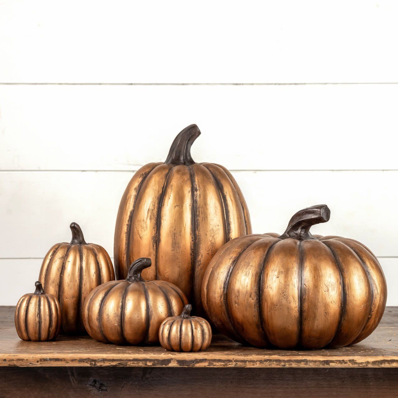 Gold Short Pumpkin 5.75”