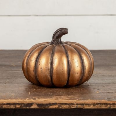 Gold Short Pumpkin 5.75”