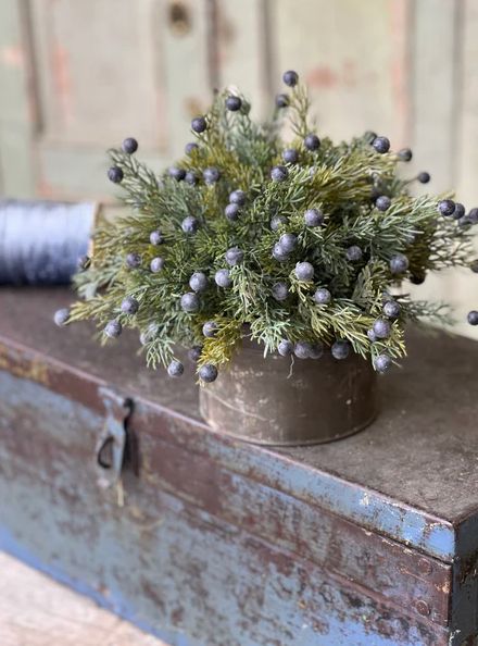 Midnight Juniper Half Sphere 12”