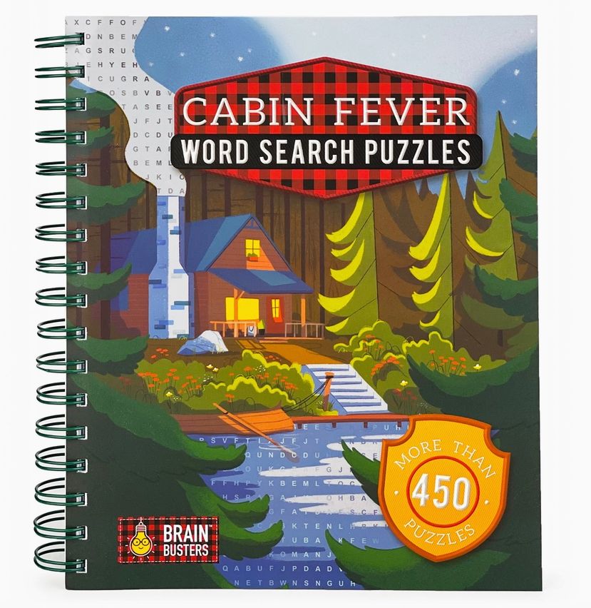 Cabin Fever Nature Word Search Puzzle Boo