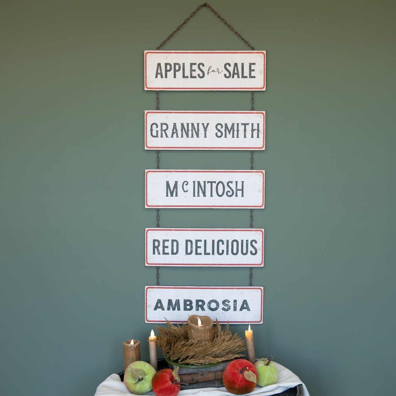 Apples For Sale Sign