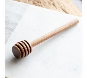 Wood Honey Dipper 6”