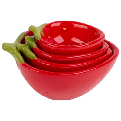 Strawberry Measuring Cups - 4 pk