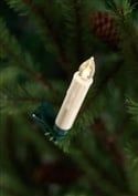 LED Clip-on Taper Candles Set of 12