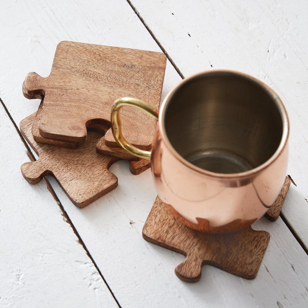Puzzle Coasters Set of 4