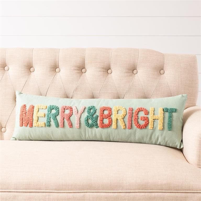 Merry &amp; Bright Lumbar Pillow