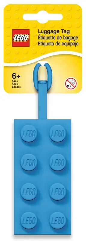 Blue Luggage Tag LEGO