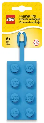 Blue Luggage Tag LEGO