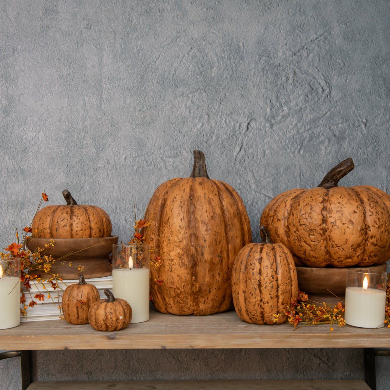 Terracotta Short Pumpkin 2.75”