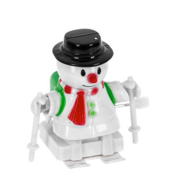 Skiing Snowman Wind Up