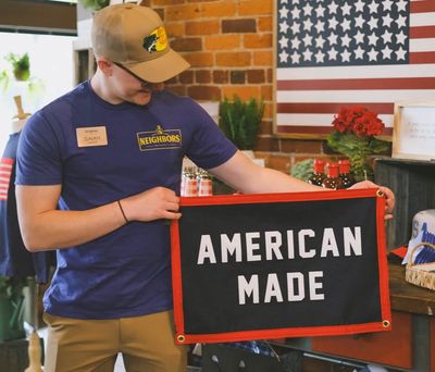 American Made Camp Flag