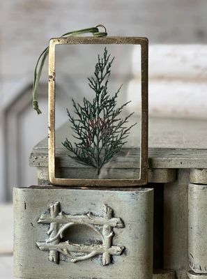 Petite Pine No. 3 Ornament 4 x 11.75”