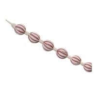 Red Round Fabric Garland 5.5’
