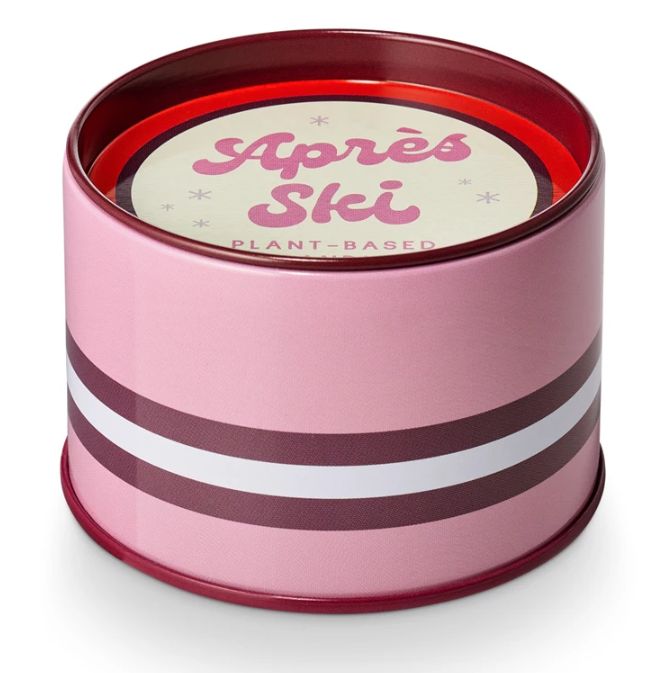 Apres Ski Slopeslide Tin Candle