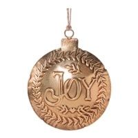 Joy Ornament 4”