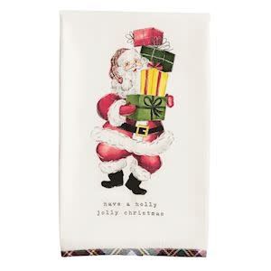 Have a Holly Printed Towel