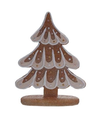 Resin Gingerbread House with LED Light, Multi Color, Small