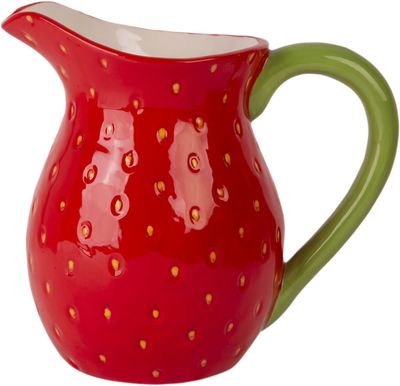 Strawberry Pitcher 56.8 oz, 8”