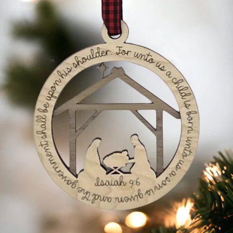 Nativity Ornament