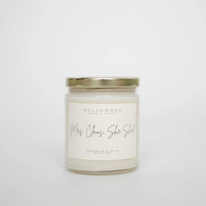 Mrs. Claus&#39; She Shed Candle 8 oz
