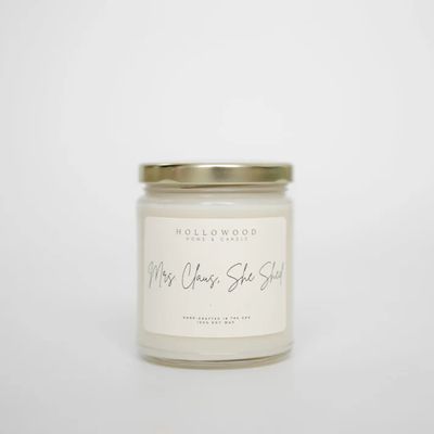 Mrs. Claus&#39; She Shed Candle 8 oz