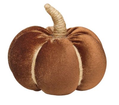 Walnut Velvet Pumpkin 3 x 2.25”