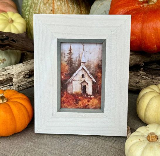 Maple Hill Chapel Frame 7.25 x 9.25”