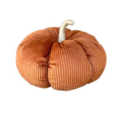 Rust Corduroy Pumpkin 9x4.25”