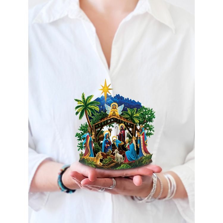 Mini Nativity Card