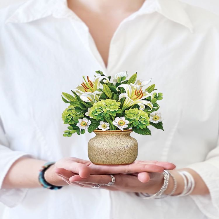 Mini Ivory &amp; Sage Card