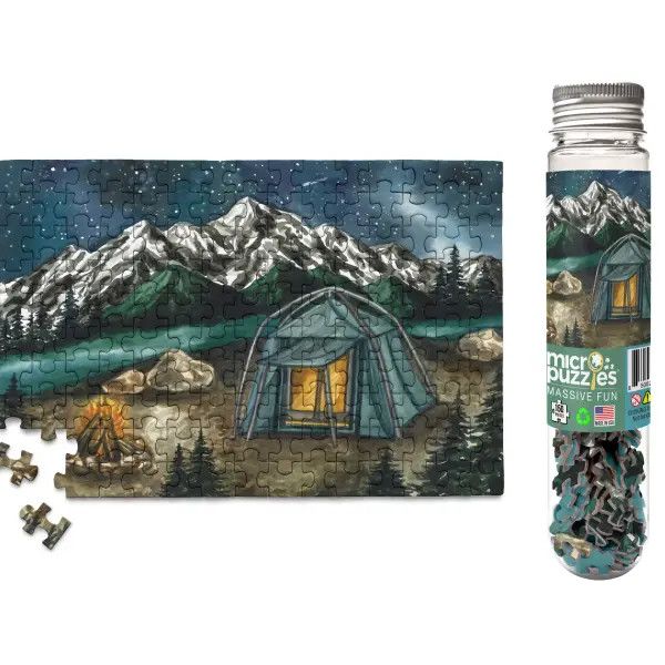 Camping in Pacific Northwest National Park Micro Puzzle