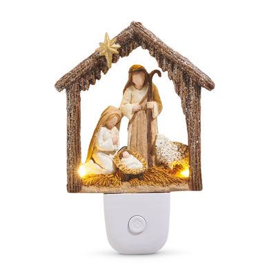 Holy Night Night Light 6&quot; Nativity