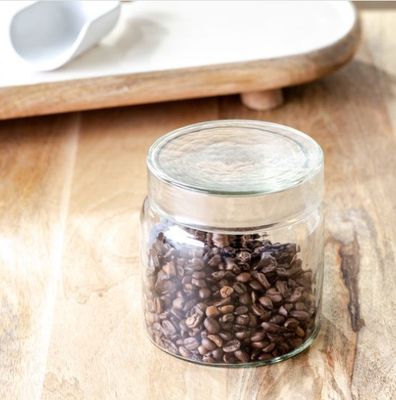 Glass Jar with Lid 4.3"