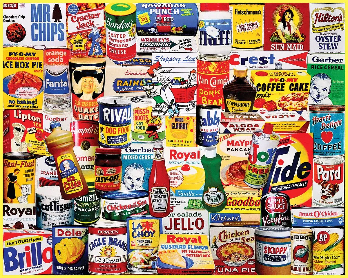 White Mountain Mom’s Shopping List Puzzle 1,000 pc