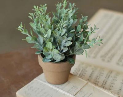 Gatehouse Faux Potted Herb Pot Style 2  6”