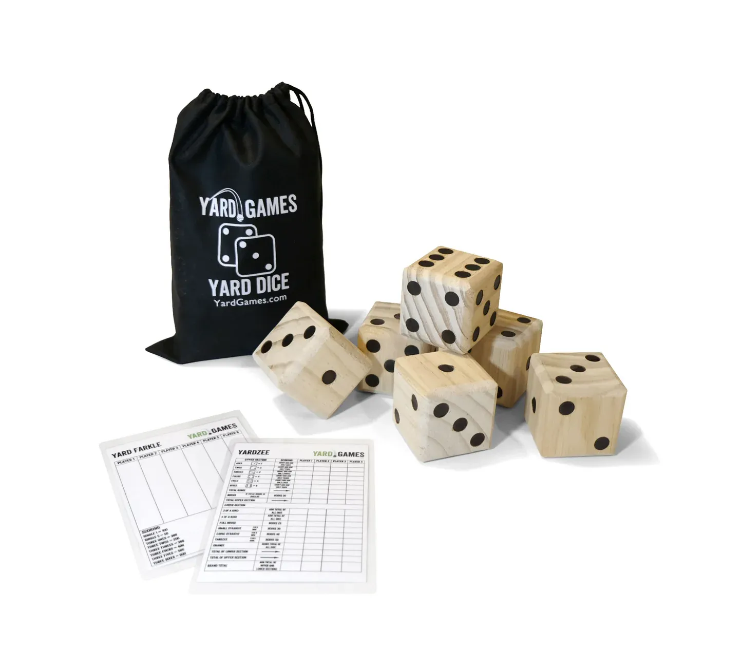 Large Wooden Yard Dice