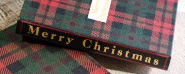 Buffalo Plaid Christmas Notebook 8.4”