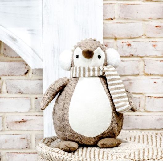 Soft Stuffed Penguin 11.75”