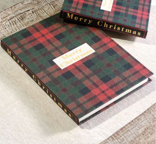 Buffalo Plaid Christmas Notebook 11.6”