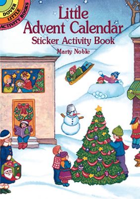 Little Activity Book - Advent Calendar Sticker Book