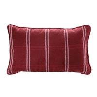 Red Stripe Pillow 20 x 12”
