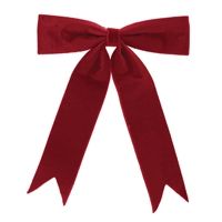 Red Bow Ornament 13 x 13”