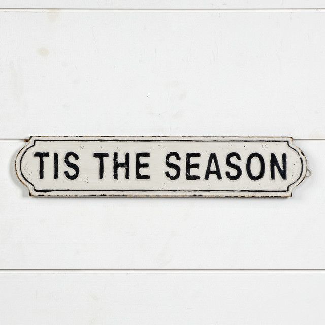 Tis The Season Sign 19.5”