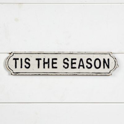 Tis The Season Sign 19.5”