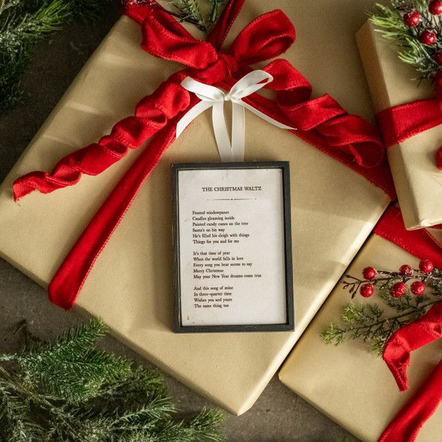 The Christmas Waltz Ornament 3.5”