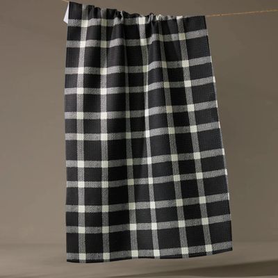 Wicklow Black Geometry Tea Towel