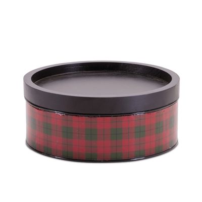 Canister Red and Black 9x3.75”