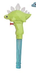 Light-Up Dino Blaster Bubble Wand Green
