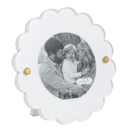 Mini White Circle Frames