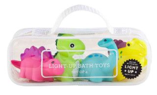 Dino Light-up Bath Toy Set